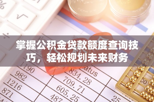 瑞金掌握公积金贷款额度查询技巧，轻松规划未来财务