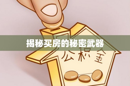 瑞金揭秘买房的秘密武器