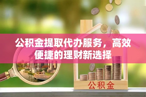 瑞金公积金提取代办服务，高效便捷的理财新选择