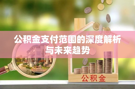 瑞金公积金支付范围的深度解析与未来趋势