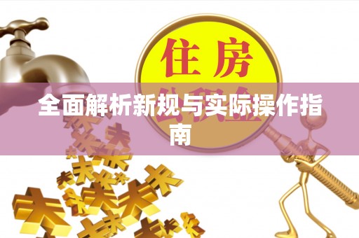瑞金全面解析新规与实际操作指南