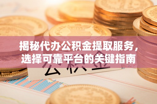 瑞金揭秘代办公积金提取服务，选择可靠平台的关键指南