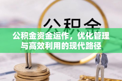 瑞金公积金资金运作，优化管理与高效利用的现代路径