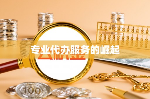 瑞金专业代办服务的崛起