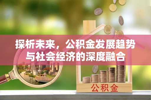 瑞金探析未来，公积金发展趋势与社会经济的深度融合