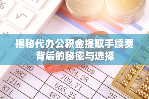 瑞金揭秘代办公积金提取手续费背后的秘密与选择