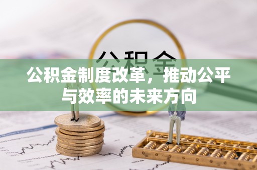 瑞金公积金制度改革，推动公平与效率的未来方向