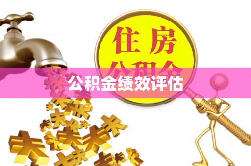 瑞金公积金绩效评估