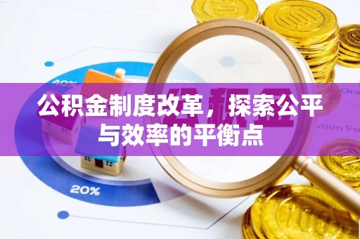 瑞金公积金制度改革，探索公平与效率的平衡点