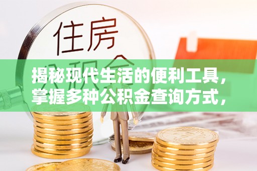 瑞金揭秘现代生活的便利工具，掌握多种公积金查询方式，让财富管理更轻松