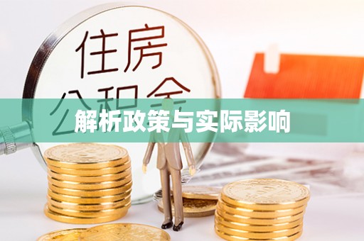 瑞金解析政策与实际影响