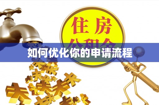 瑞金如何优化你的申请流程