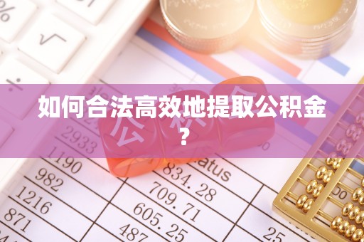 瑞金如何合法高效地提取公积金？