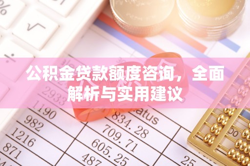 瑞金公积金贷款额度咨询，全面解析与实用建议