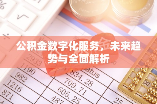 瑞金公积金数字化服务，未来趋势与全面解析