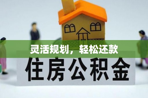 瑞金灵活规划，轻松还款