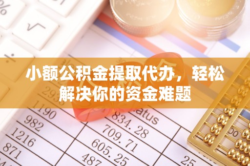 瑞金小额公积金提取代办，轻松解决你的资金难题