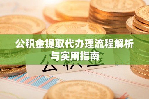 瑞金公积金提取代办理流程解析与实用指南