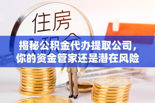瑞金揭秘公积金代办提取公司，你的资金管家还是潜在风险？