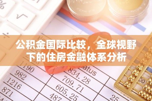 瑞金公积金国际比较，全球视野下的住房金融体系分析